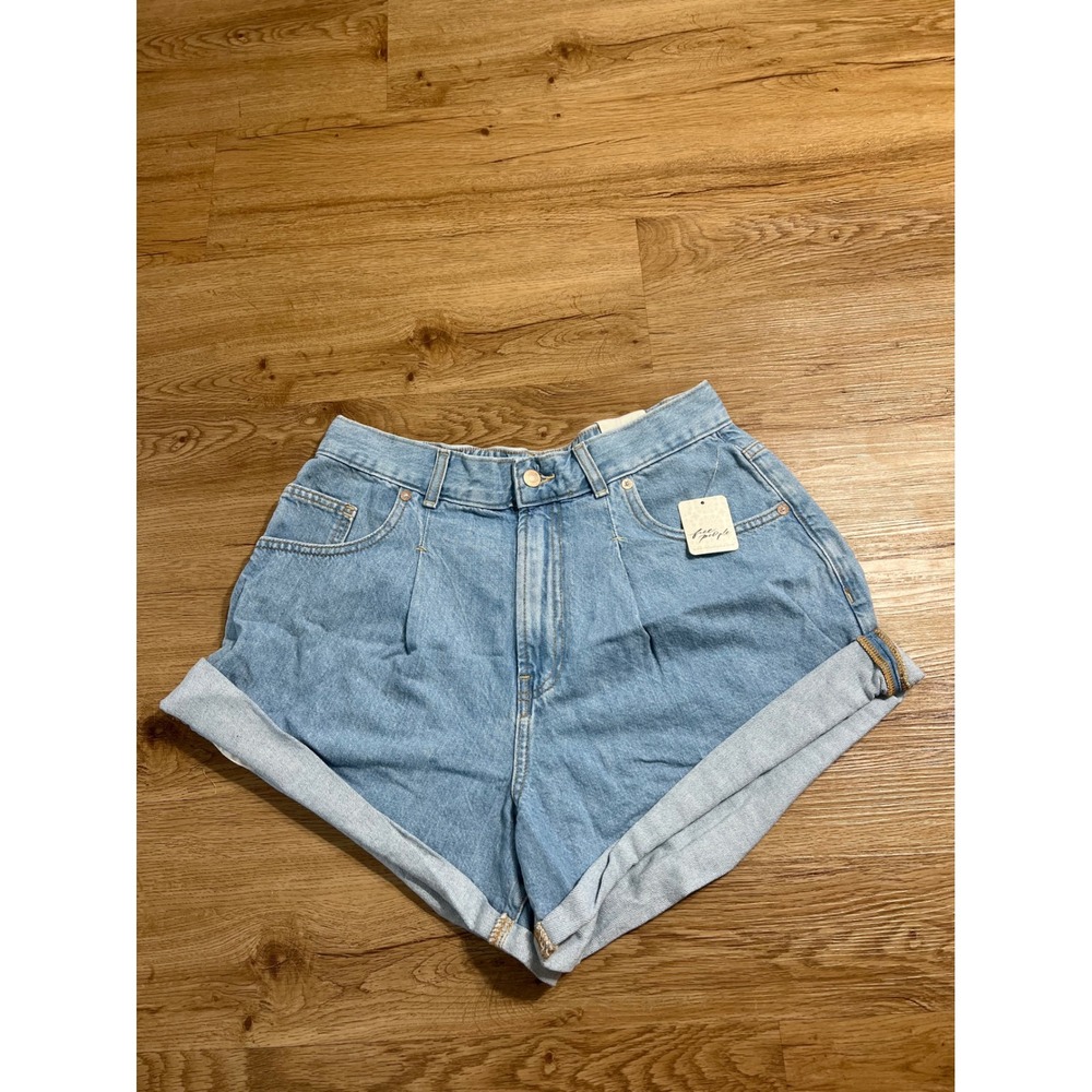 People We The Free Danni Jean Shorts Womens M Open Sky Denim NWT $78